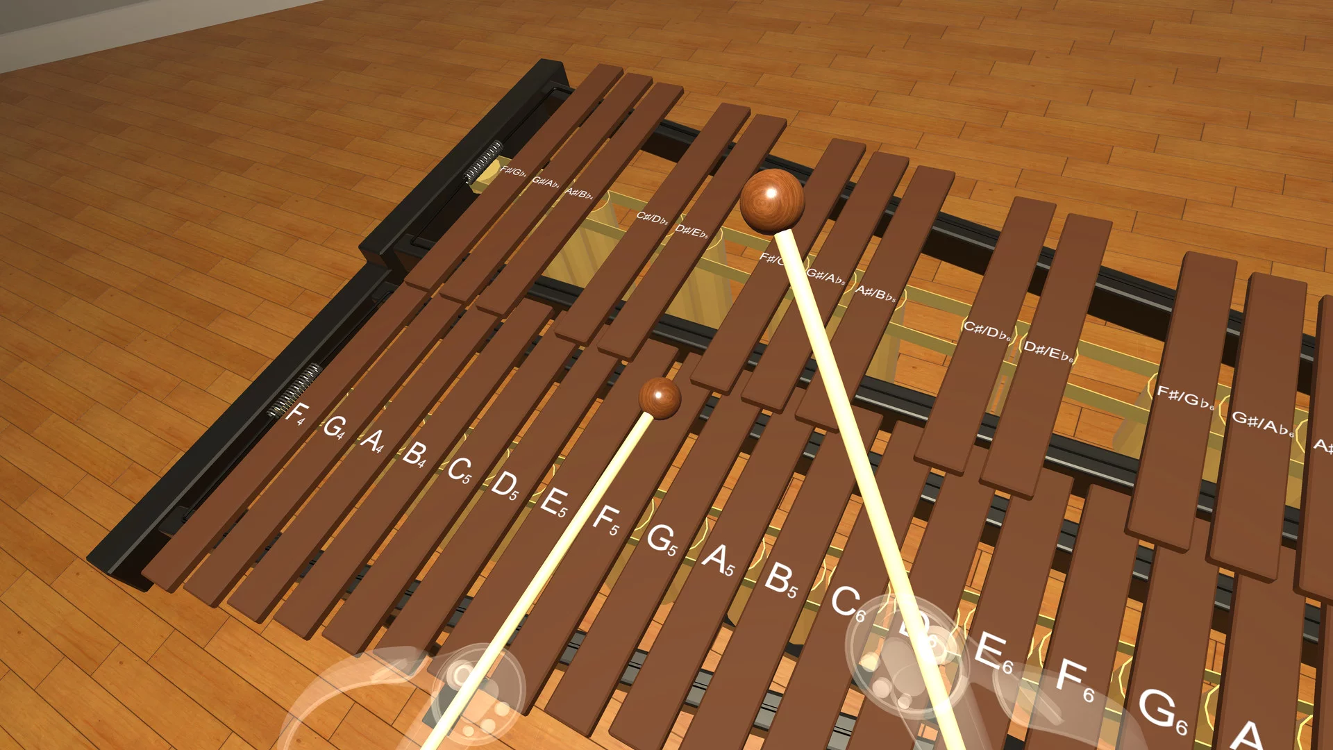 Изображение игры: Percussive VR