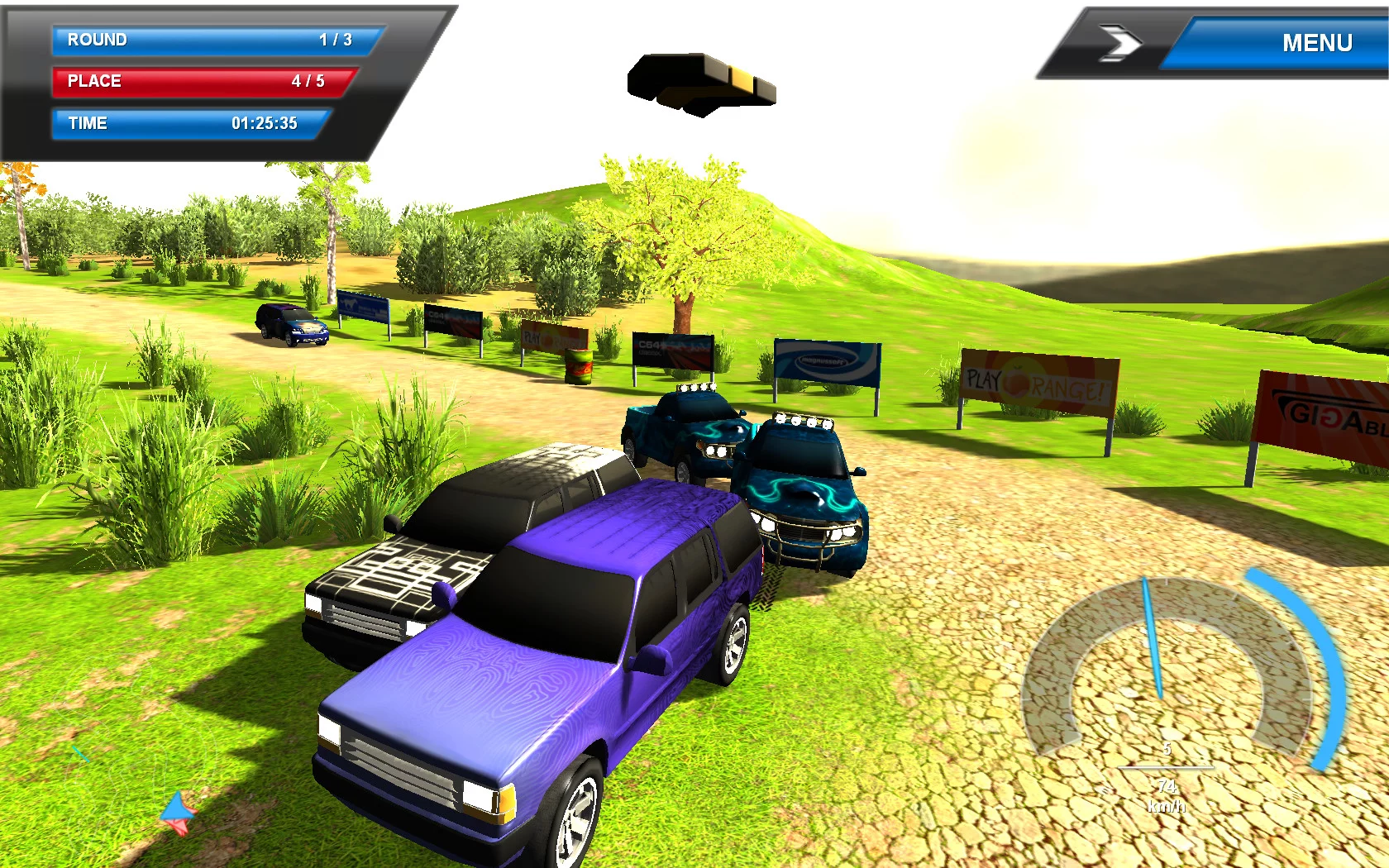Изображение игры: 4x4 Offroad Racing - Nitro
