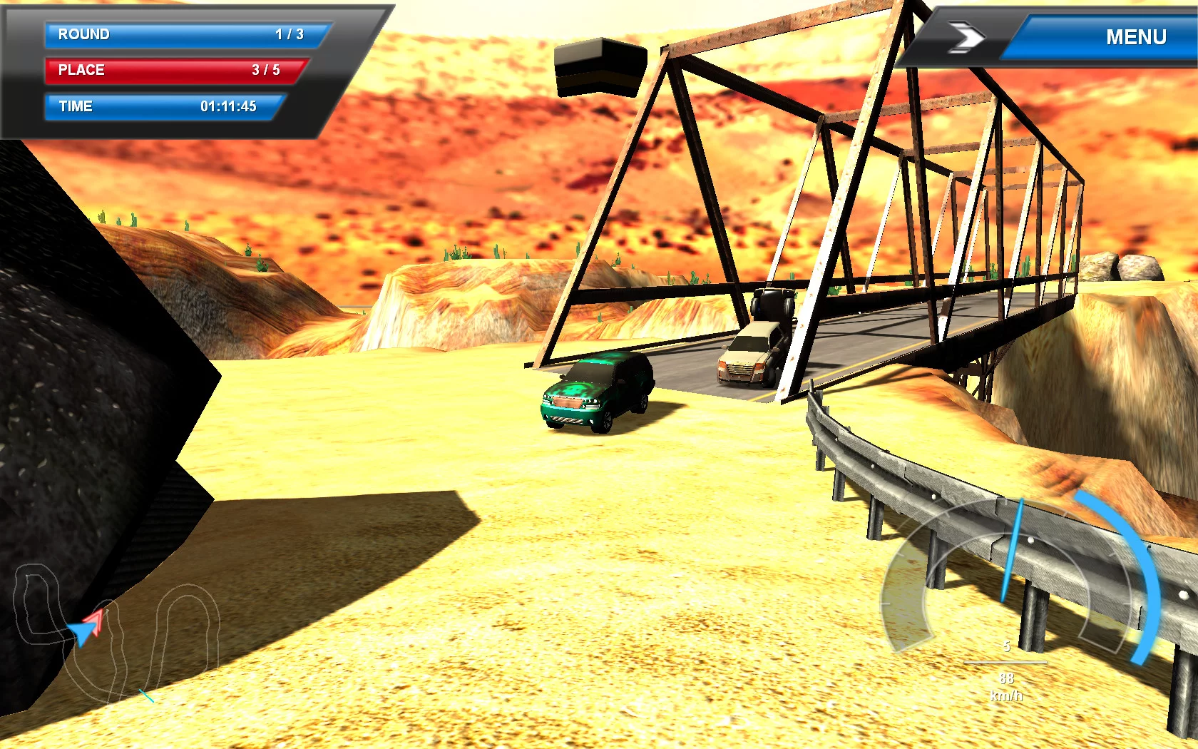 Изображение игры: 4x4 Offroad Racing - Nitro