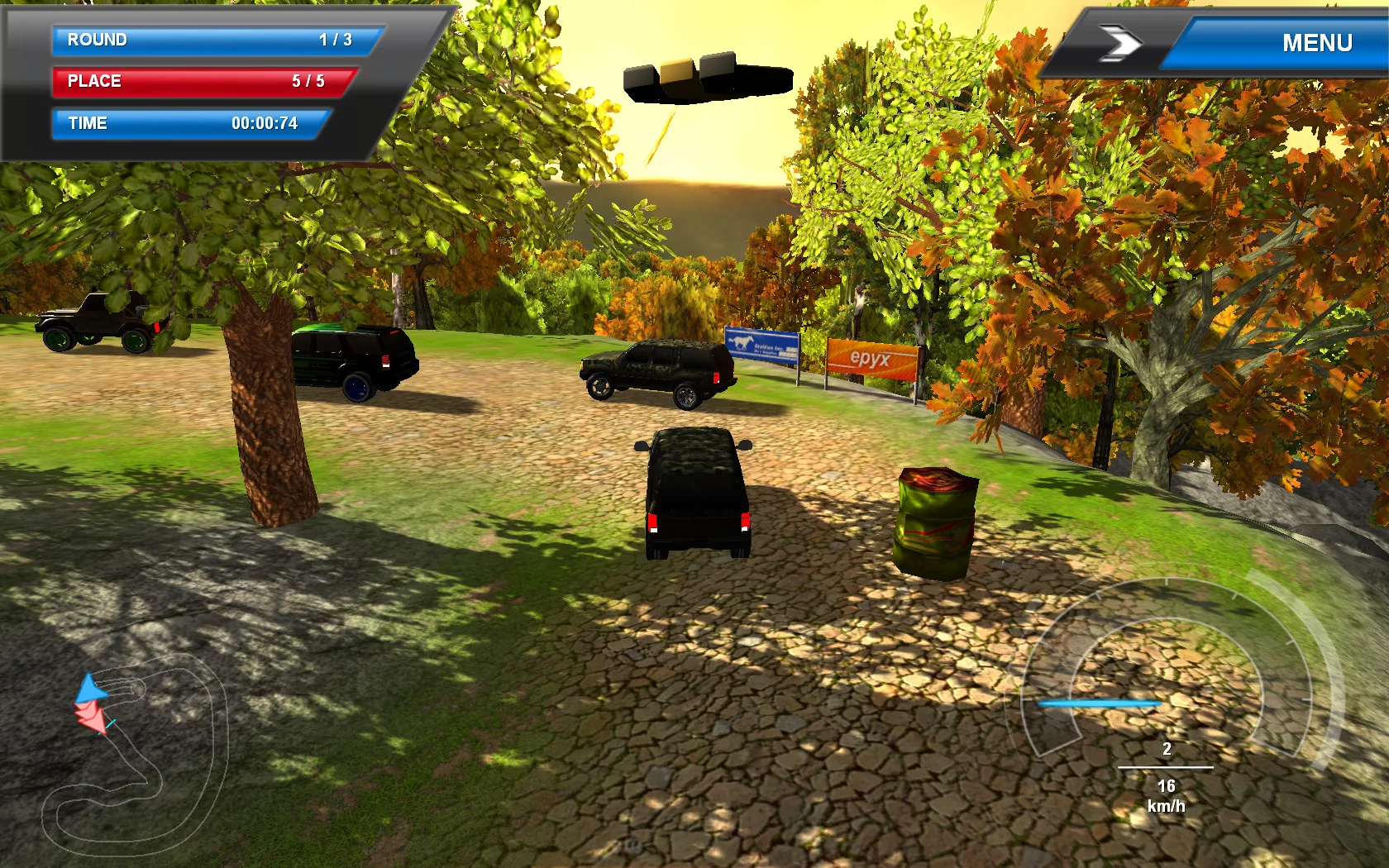 Изображение игры: 4x4 Offroad Racing - Nitro