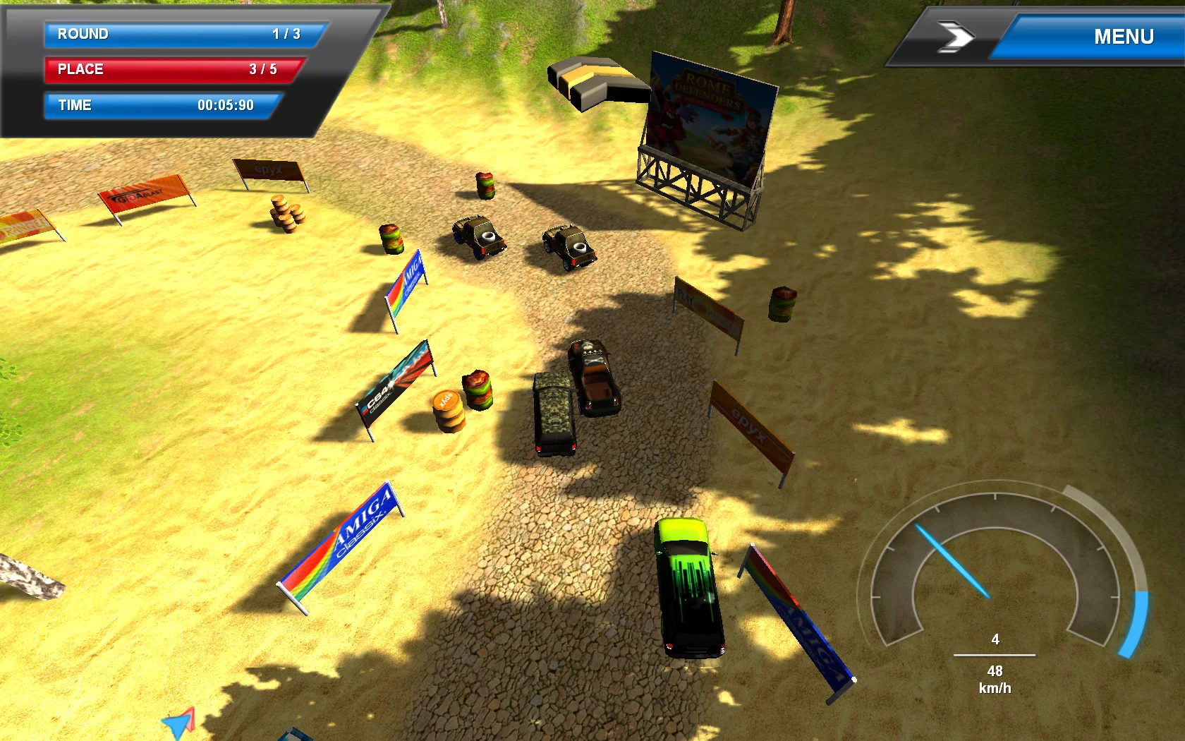 Изображение игры: 4x4 Offroad Racing - Nitro