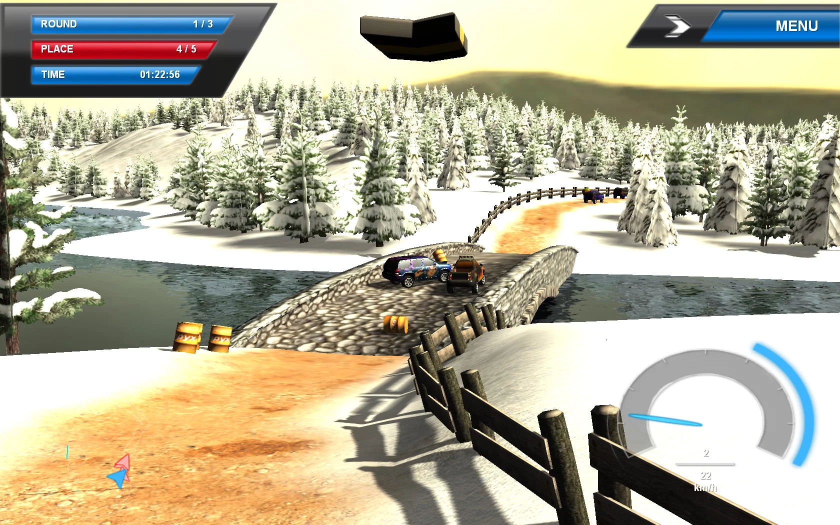 Изображение игры: 4x4 Offroad Racing - Nitro