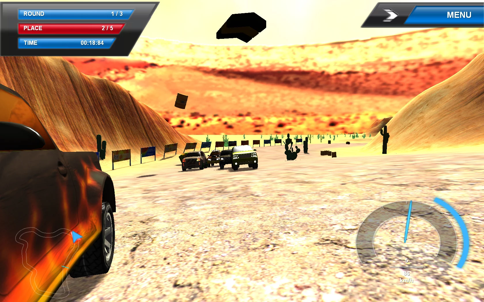 Изображение игры: 4x4 Offroad Racing - Nitro