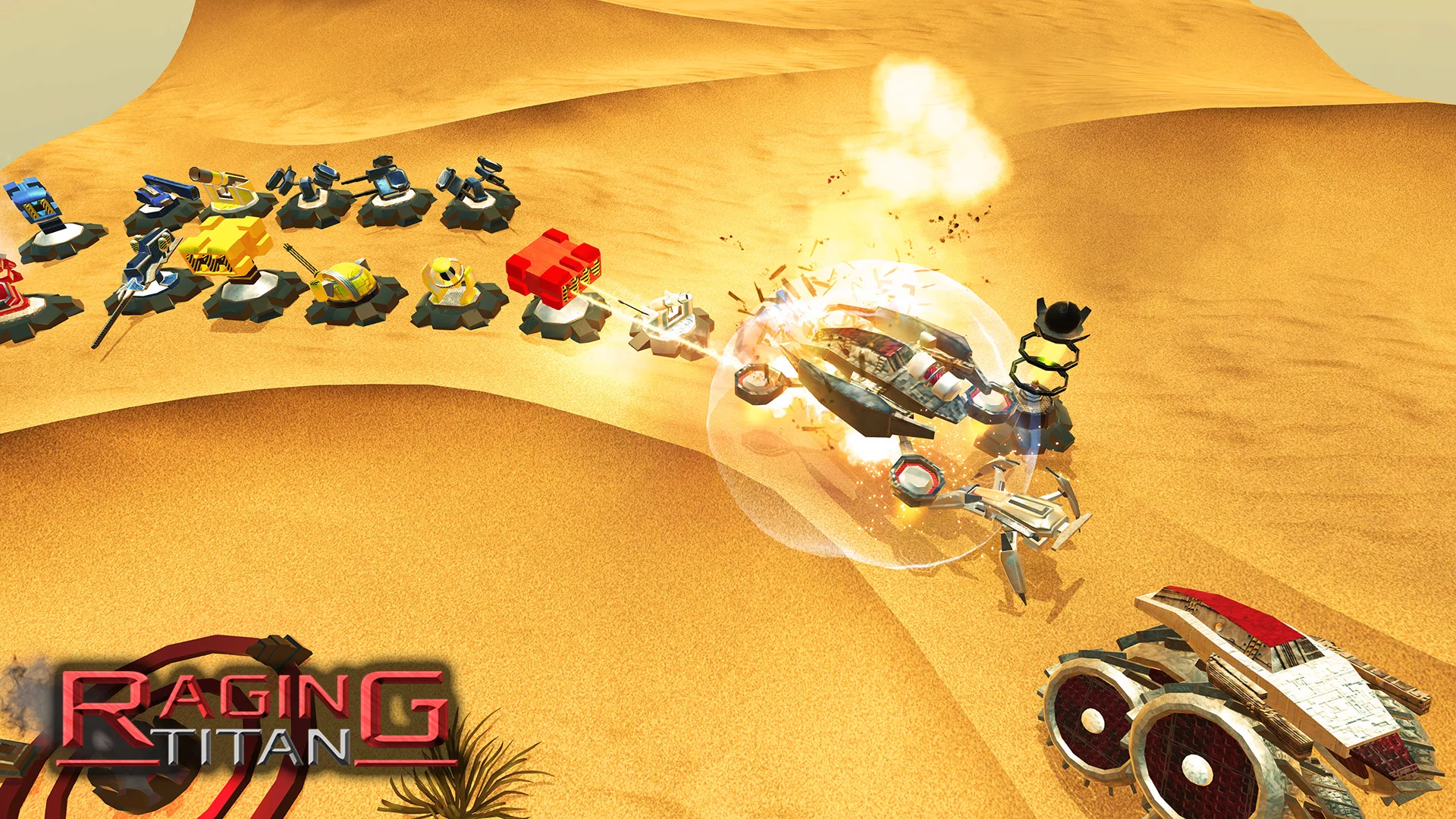 Изображение игры: Raging Titan