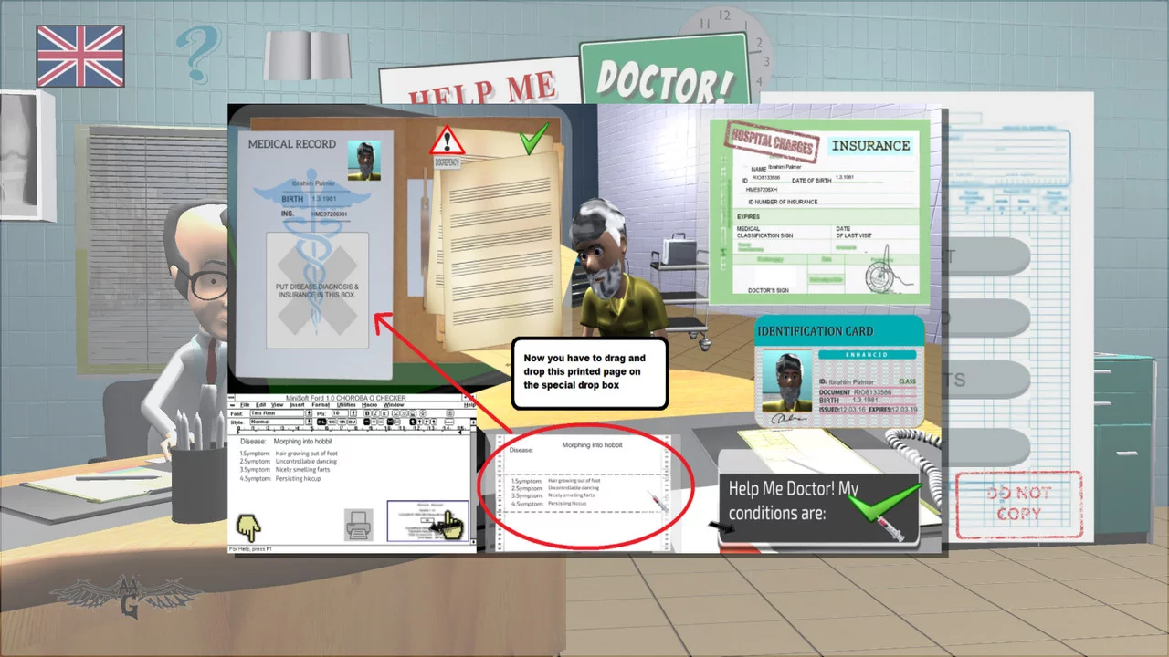 Изображение игры: Help Me Doctor