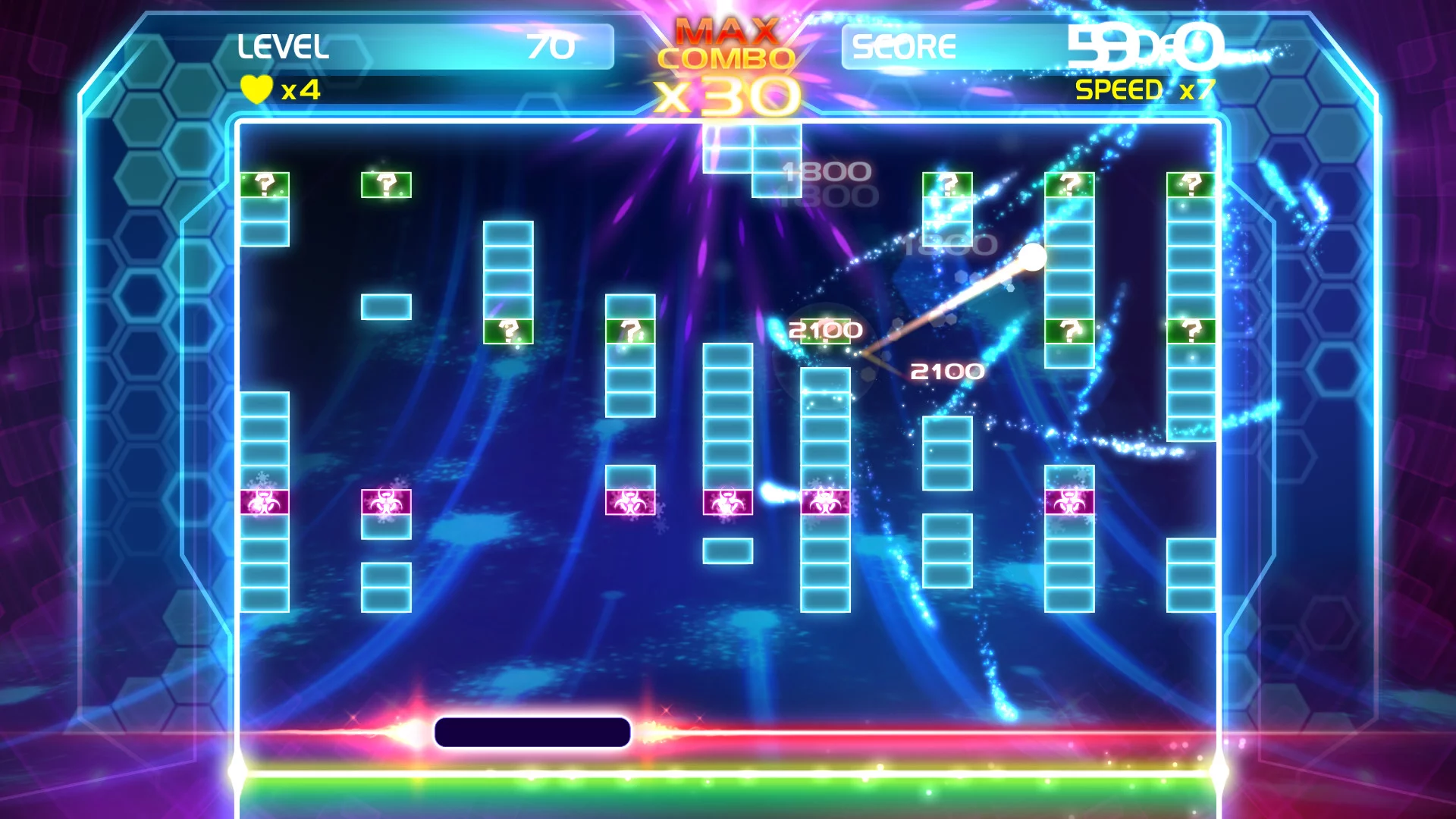 Изображение игры: Brick Breaker
