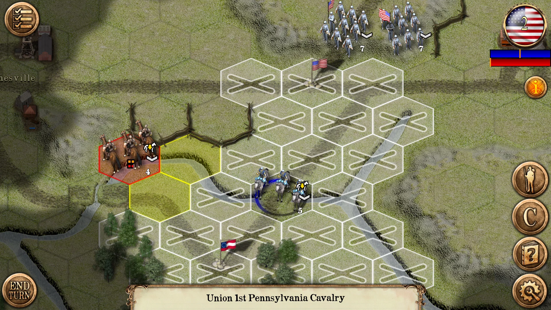 Изображение игры: Civil War: 1861