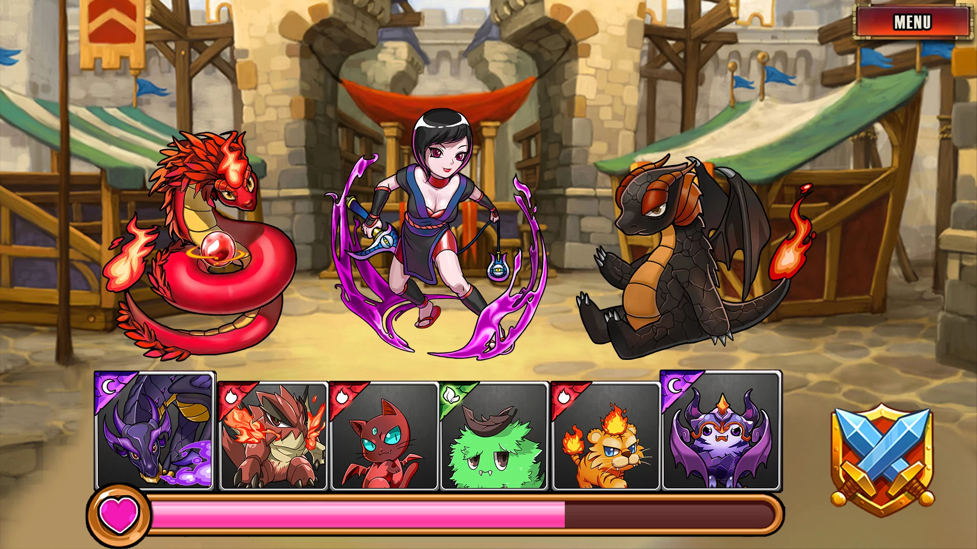 Изображение игры: Dragon Kingdom War