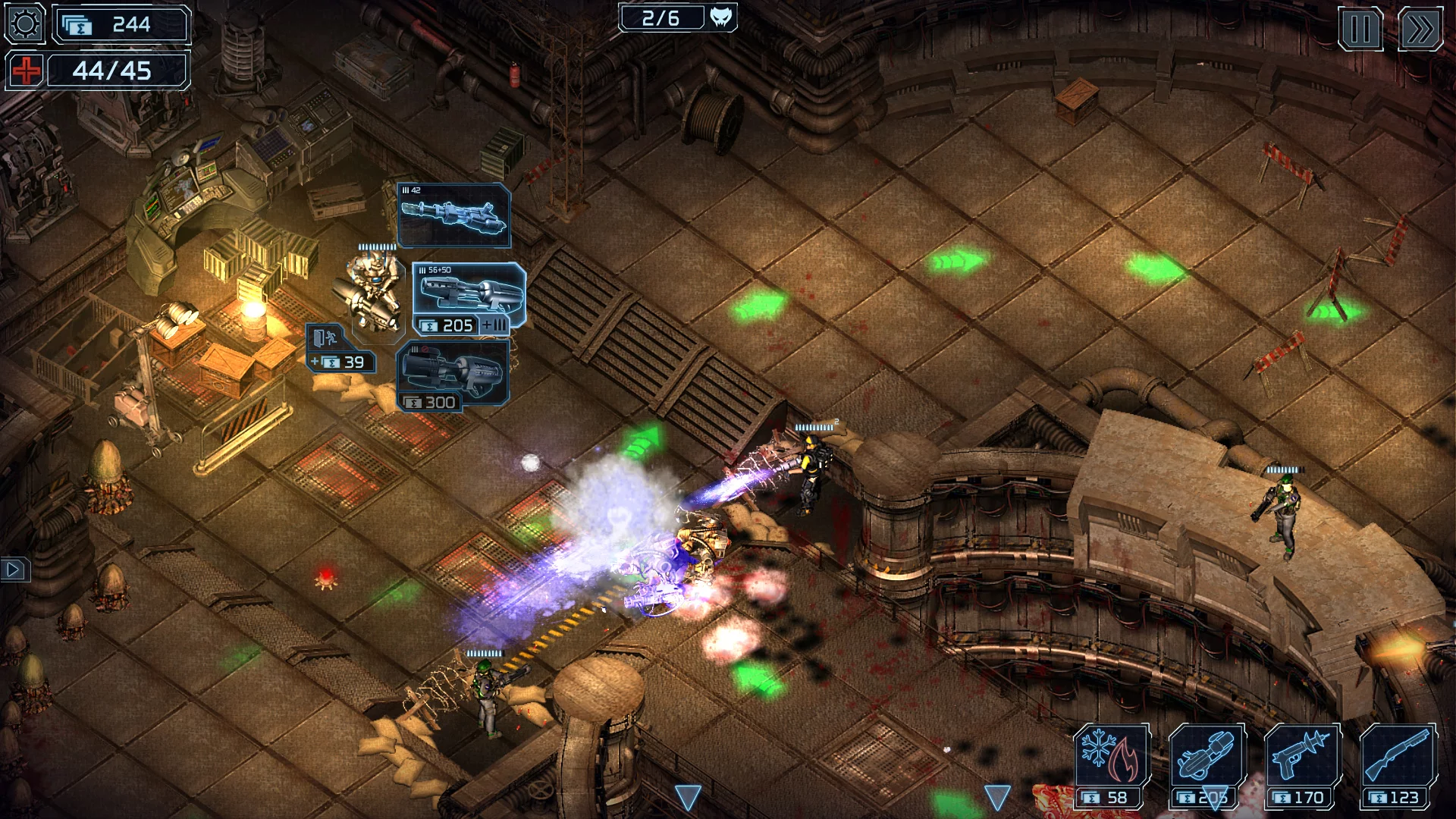 Изображение игры: Alien Shooter TD