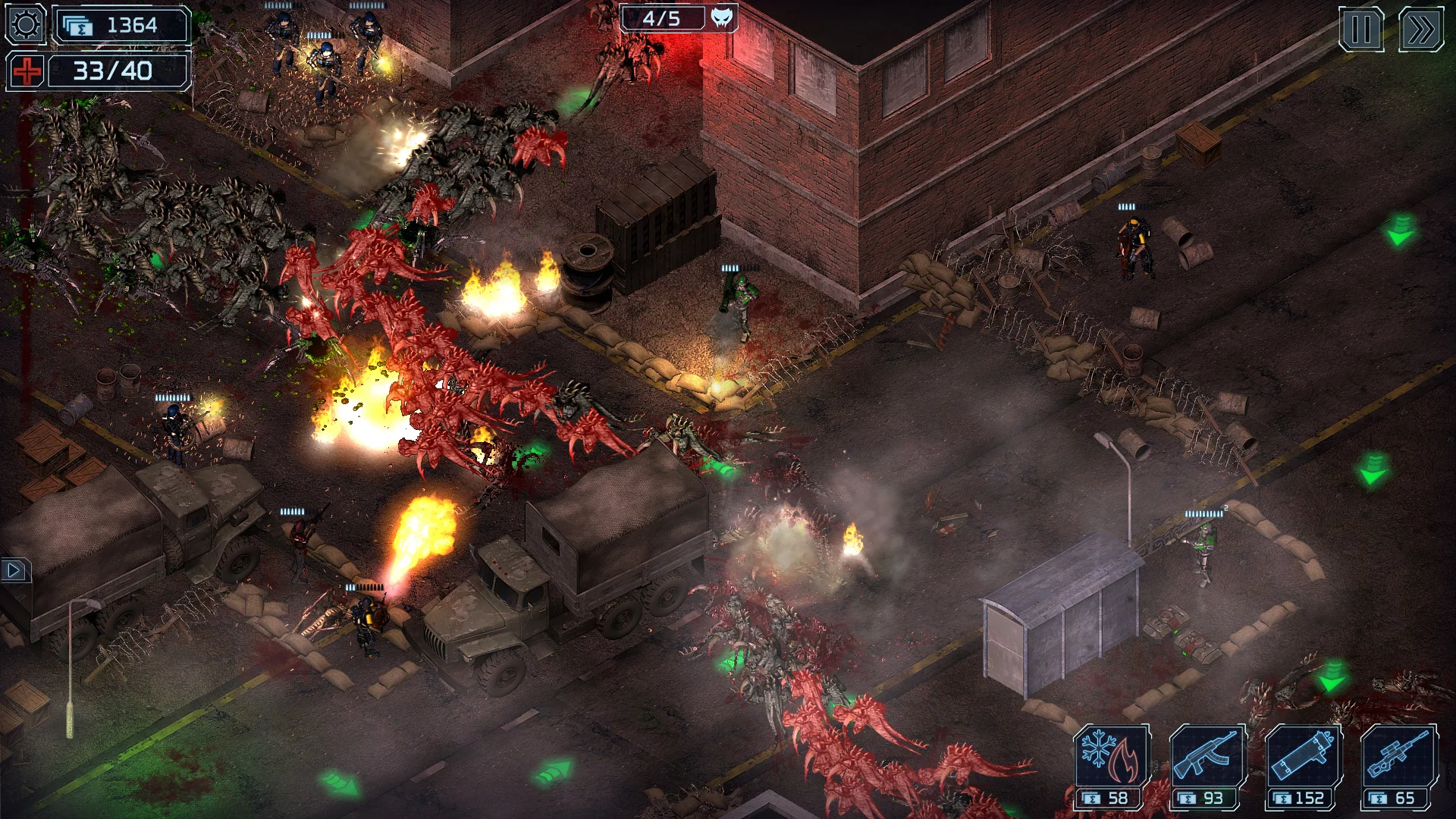 Изображение игры: Alien Shooter TD