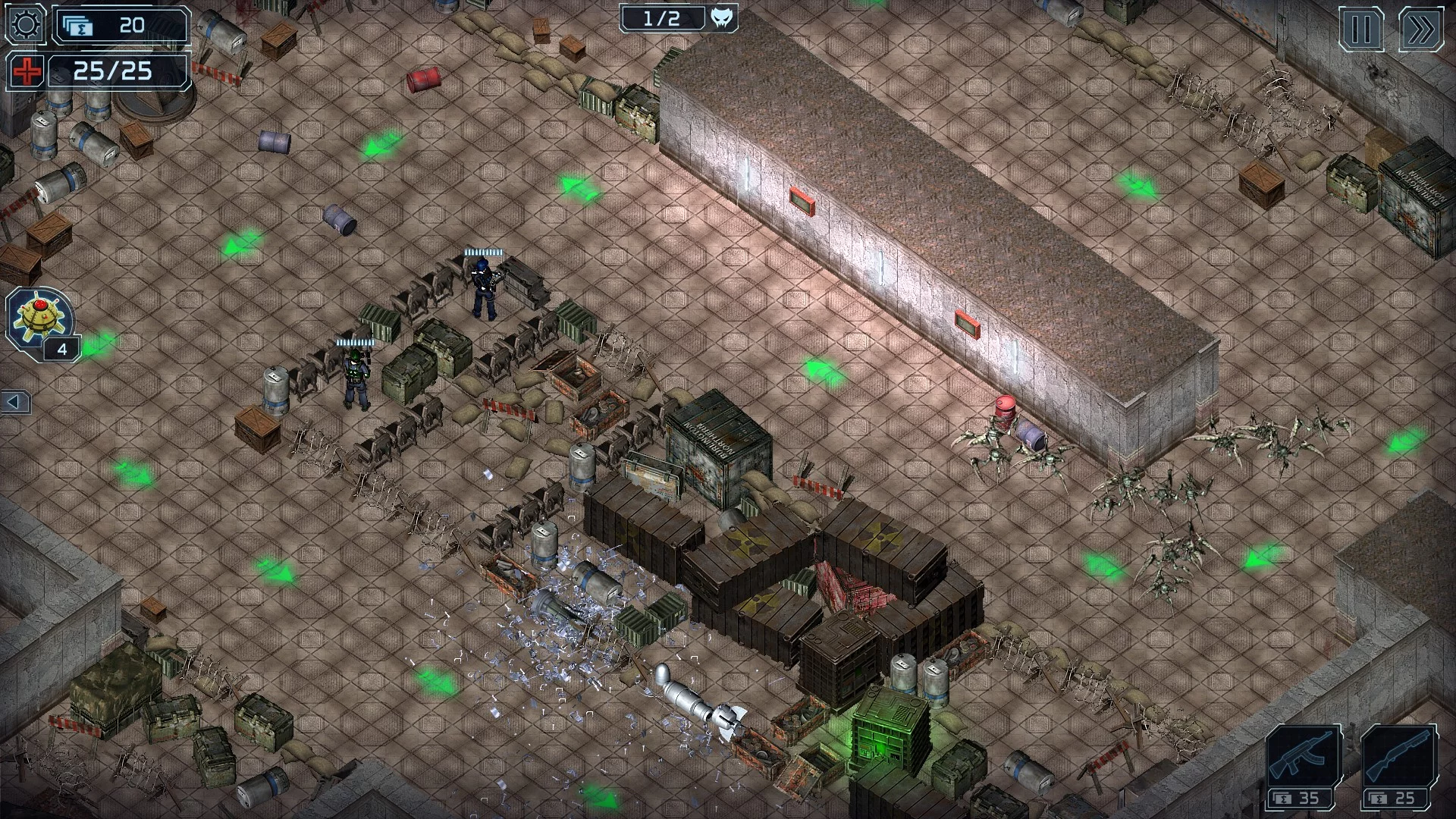 Изображение игры: Alien Shooter TD