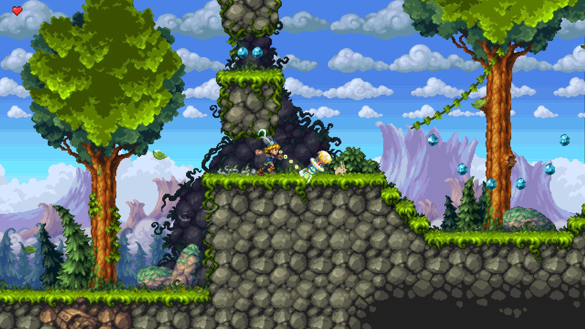 Изображение игры: Tiny Thor