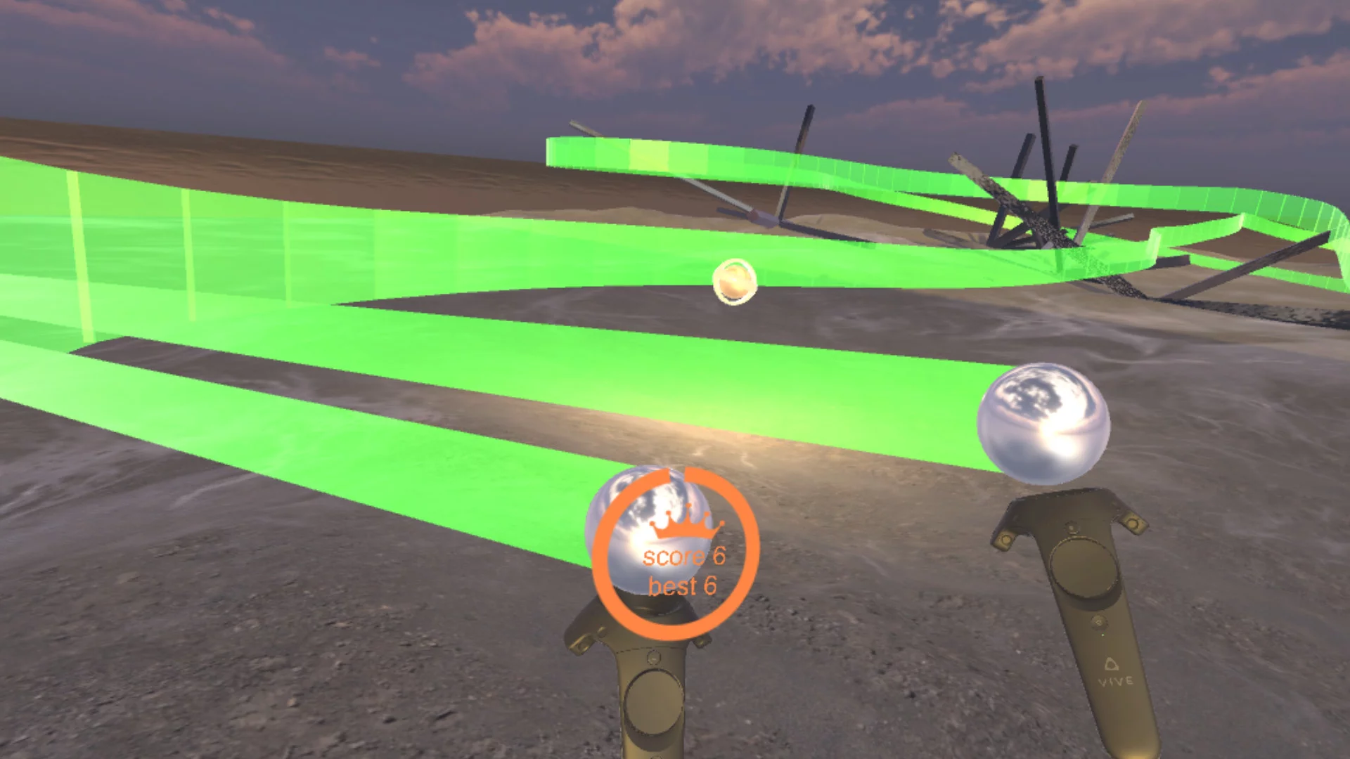 Изображение игры: Hoverboards VR