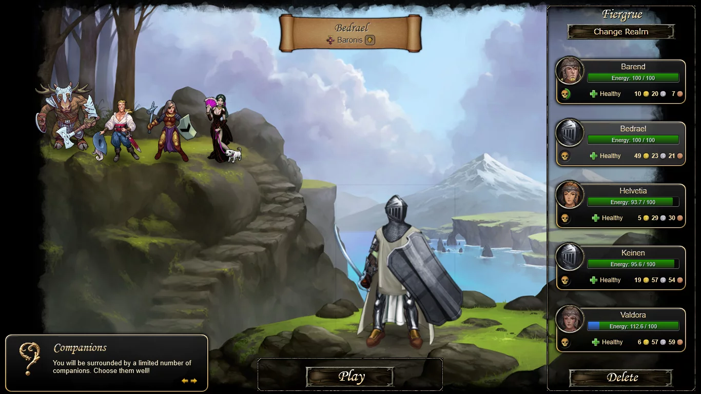 Изображение игры: Therian Saga