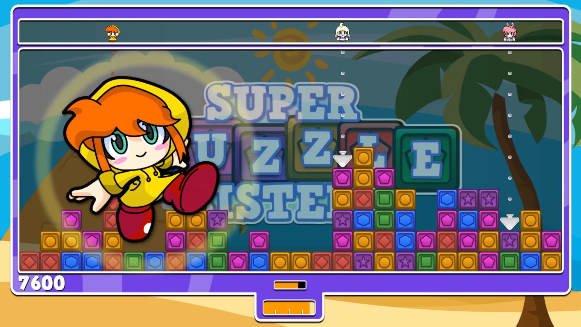 Изображение игры: Super Puzzle Sisters