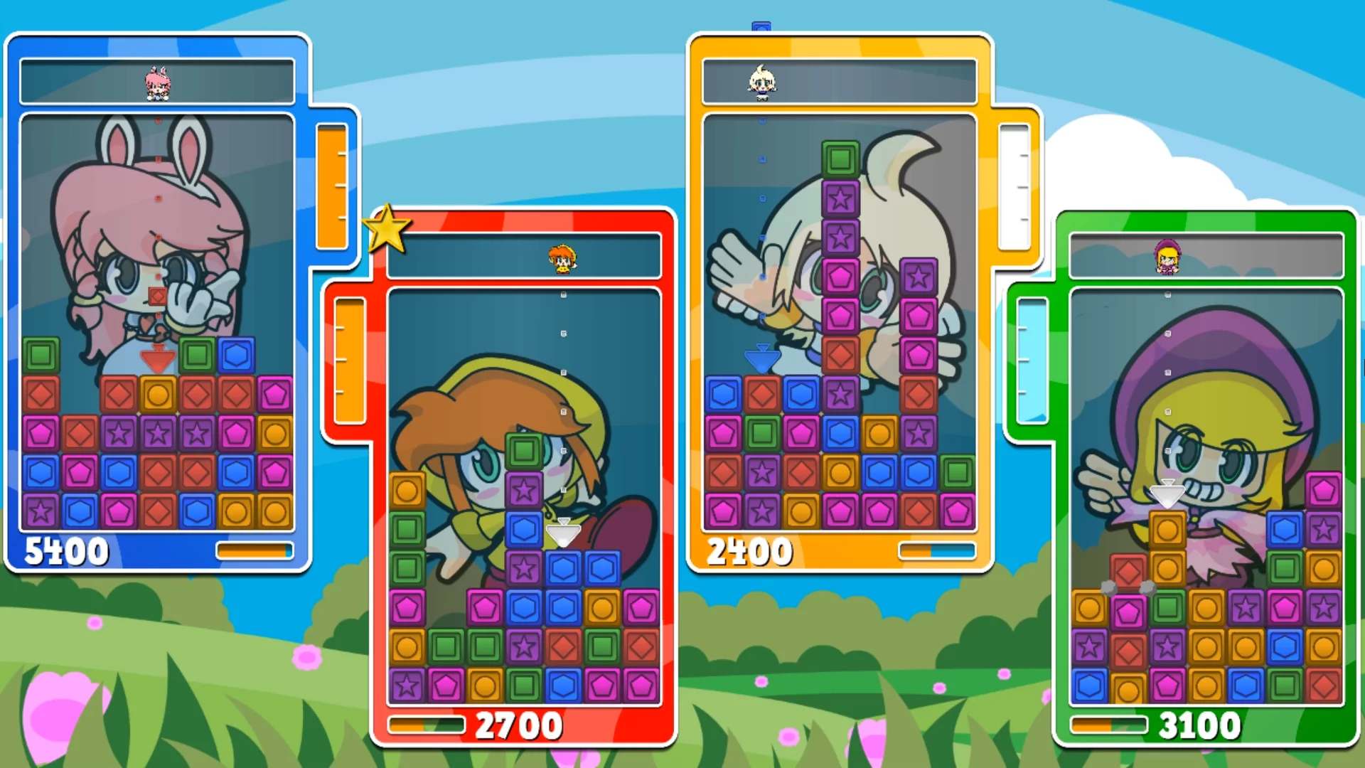 Изображение игры: Super Puzzle Sisters