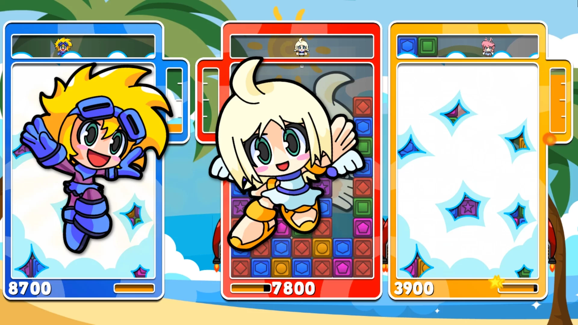 Изображение игры: Super Puzzle Sisters