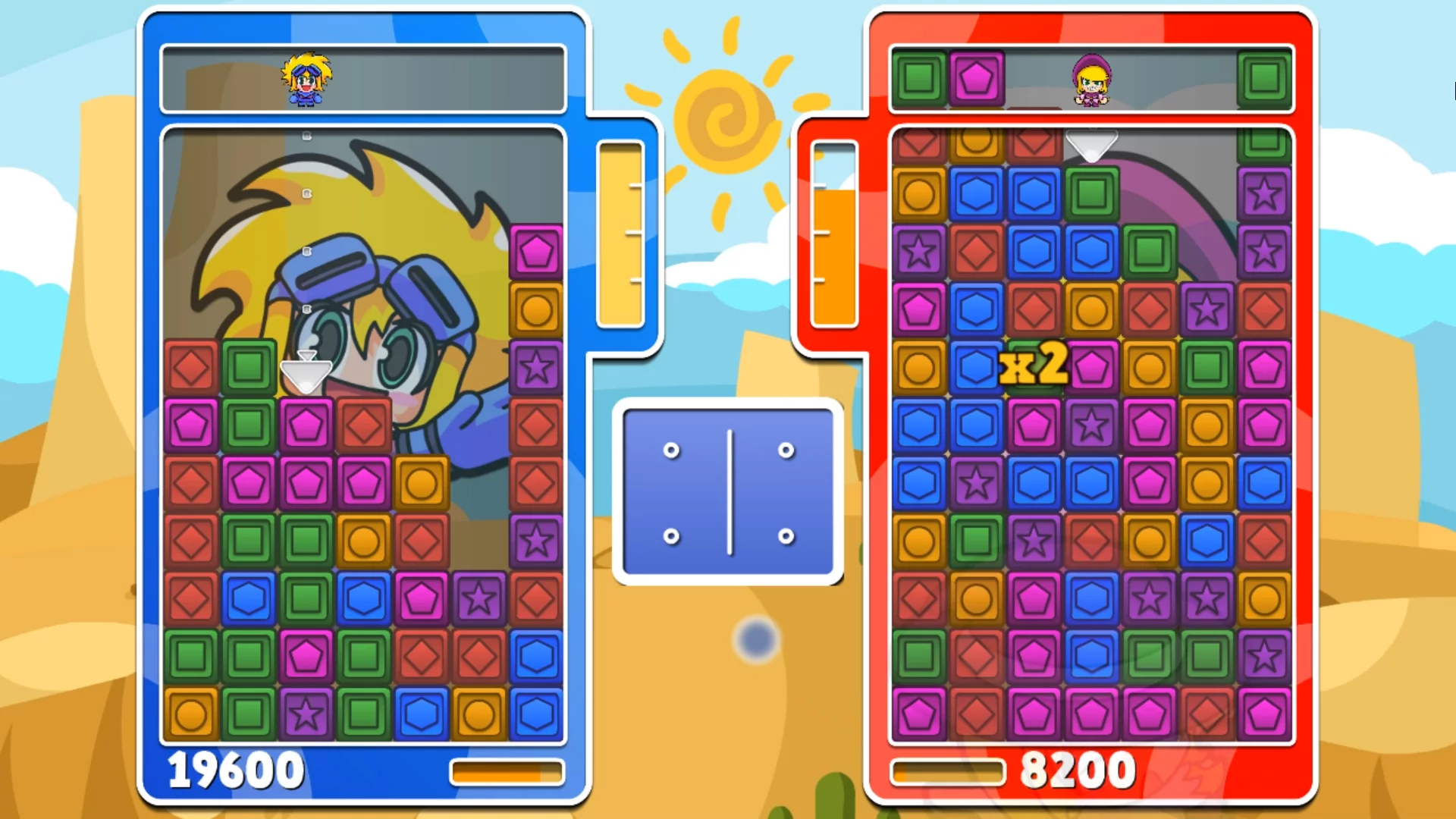Изображение игры: Super Puzzle Sisters