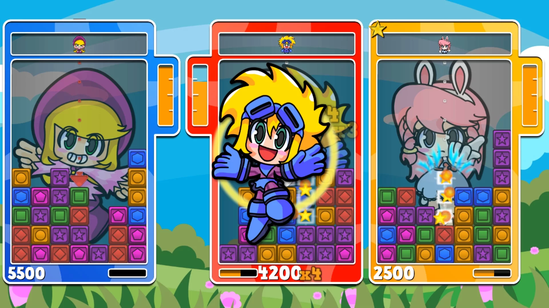 Изображение игры: Super Puzzle Sisters