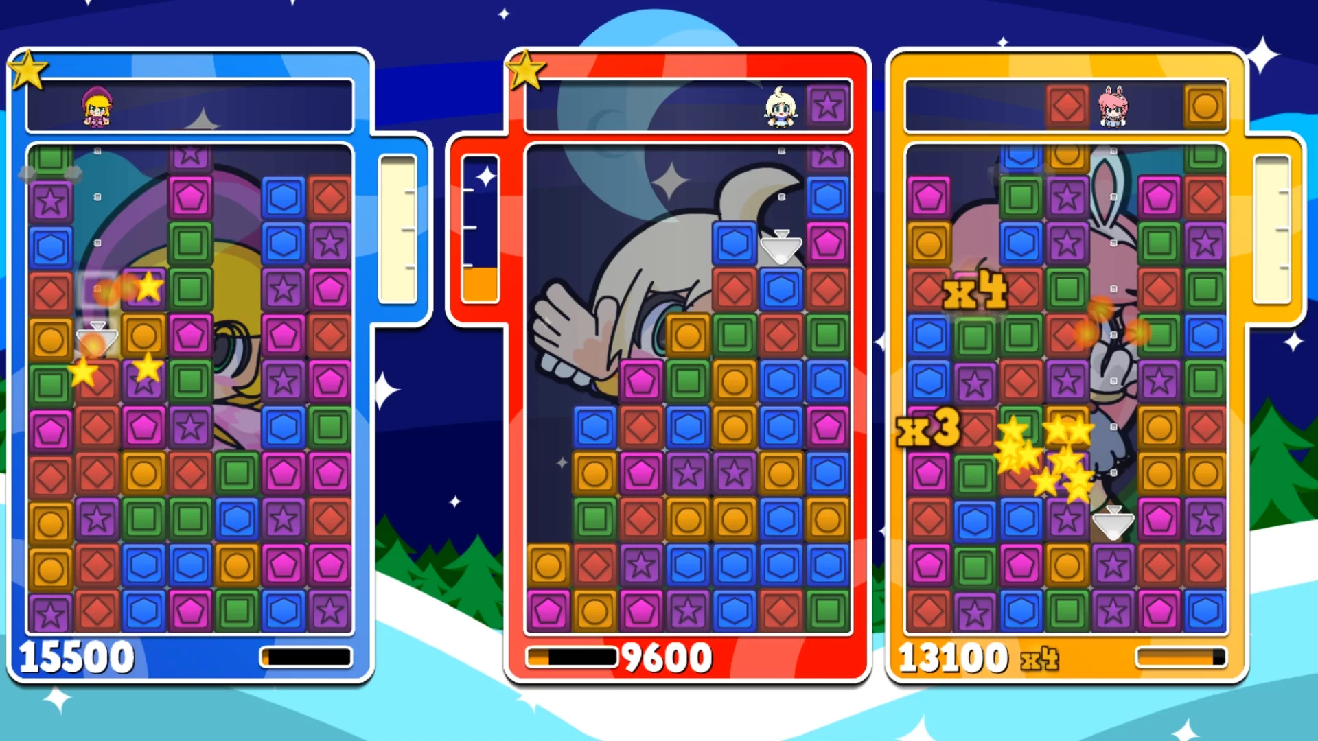 Изображение игры: Super Puzzle Sisters