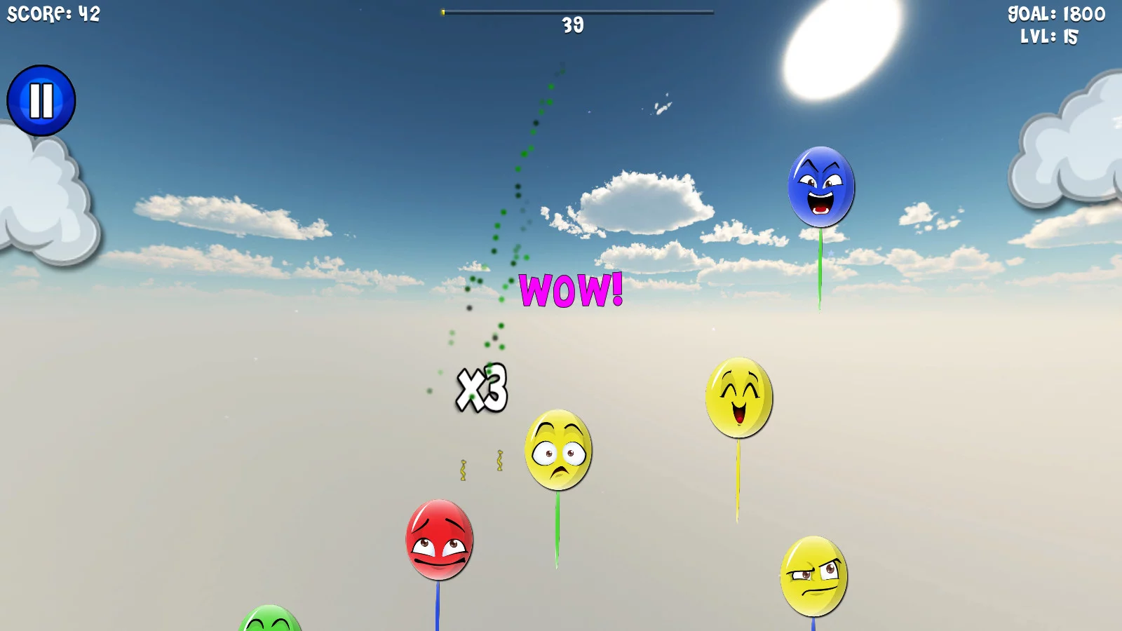 Изображение игры: Balloon Blowout