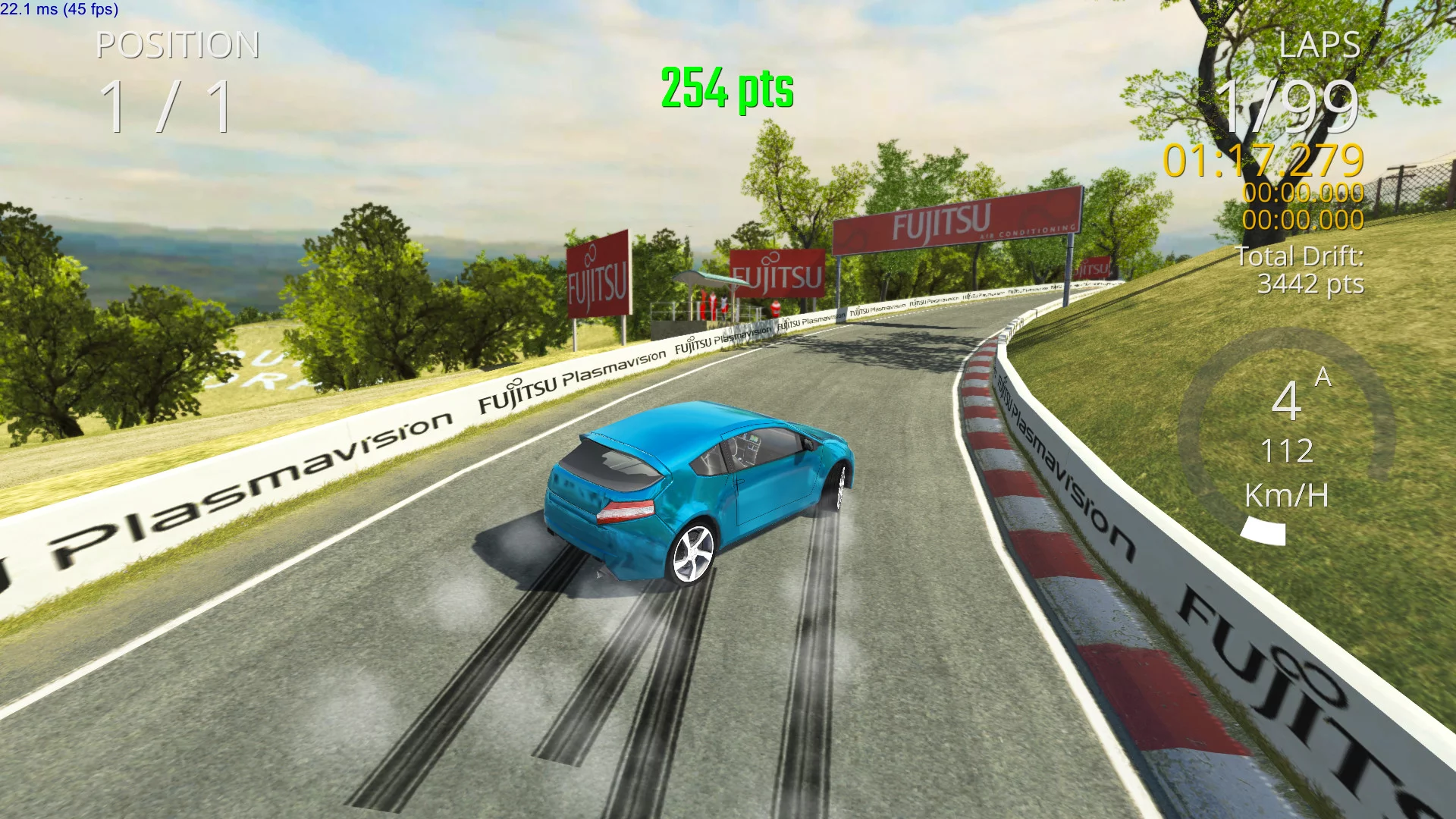 Изображение игры: Drift GEAR Racing Free