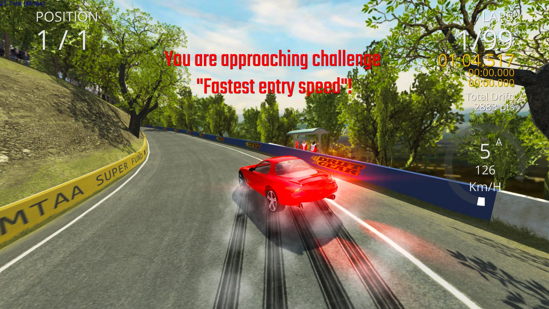 Изображение игры: Drift GEAR Racing Free