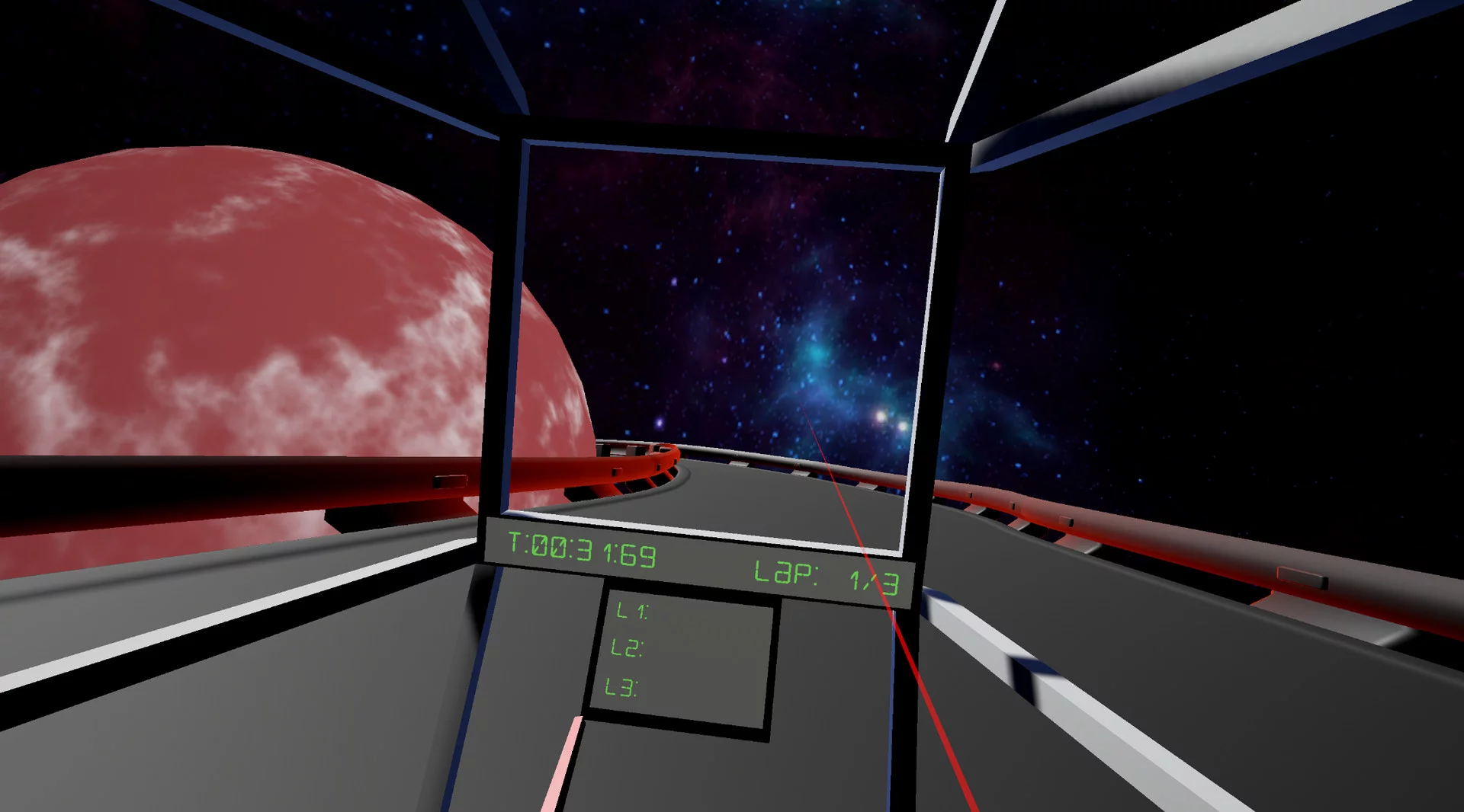 Изображение игры: RacetronicVR