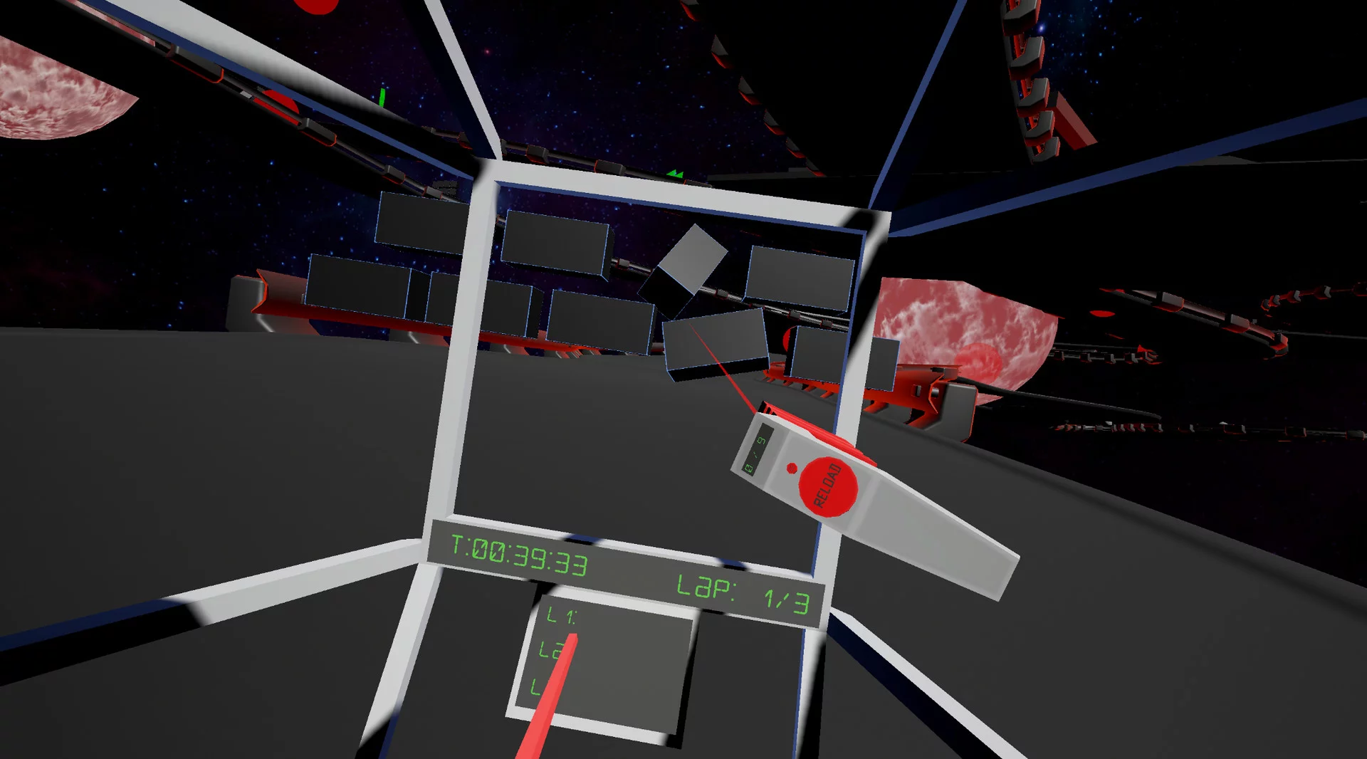 Изображение игры: RacetronicVR