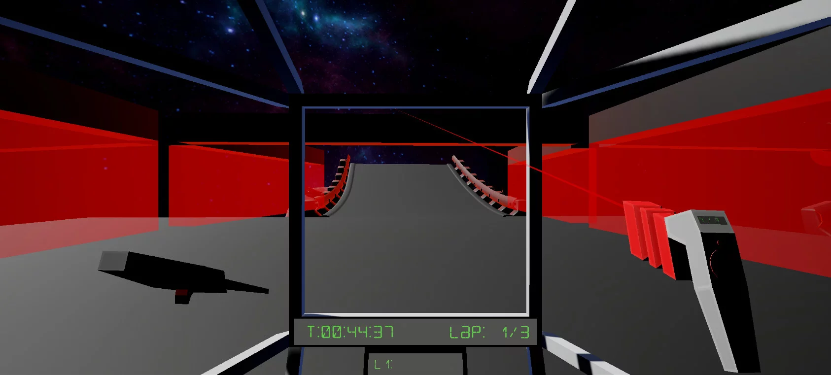 Изображение игры: RacetronicVR