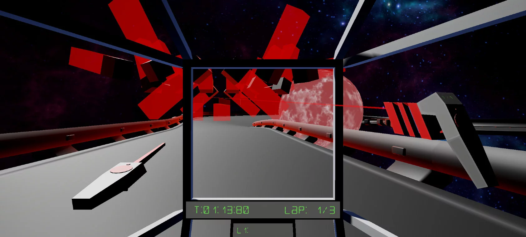 Изображение игры: RacetronicVR