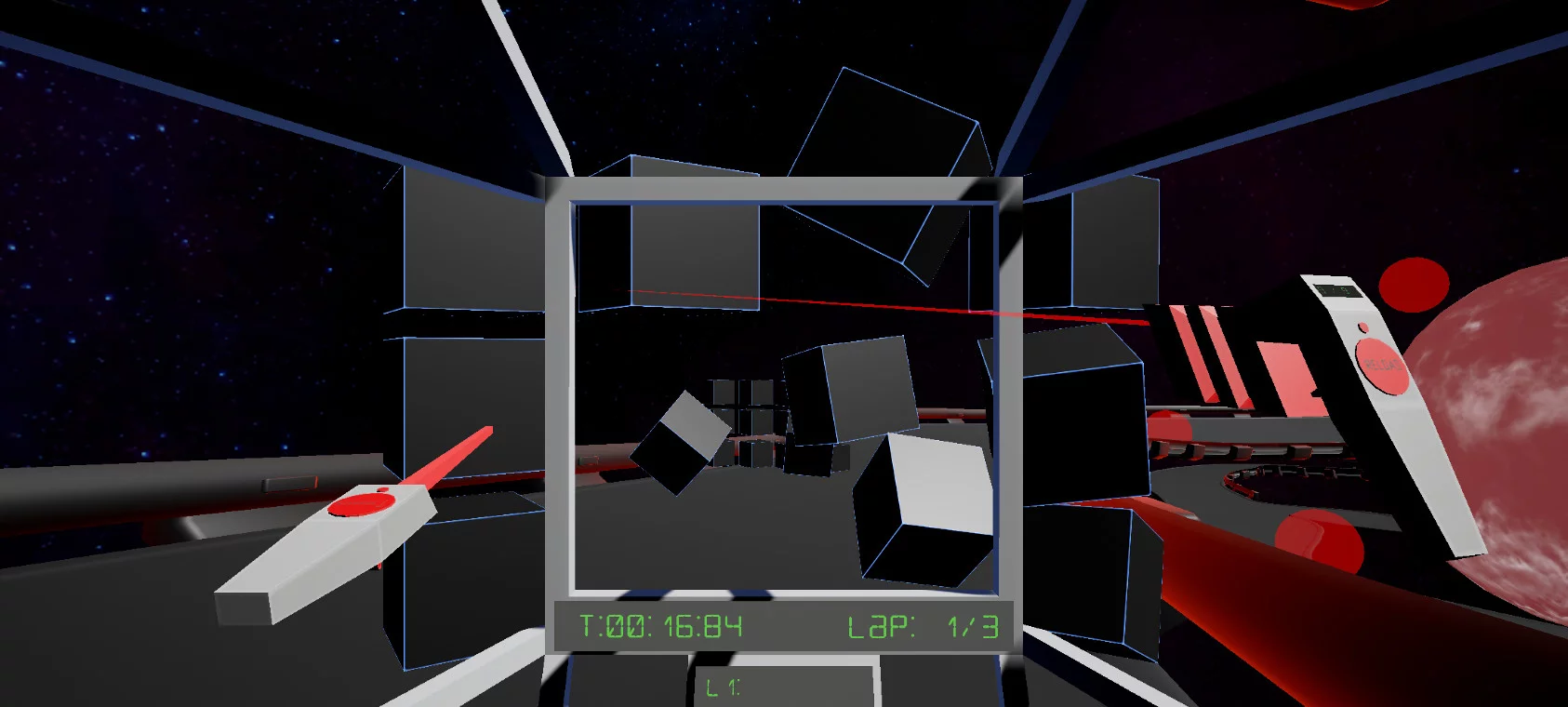 Изображение игры: RacetronicVR