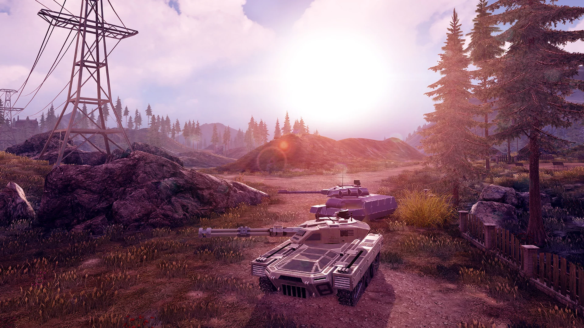 Изображение игры: Infinite Tanks