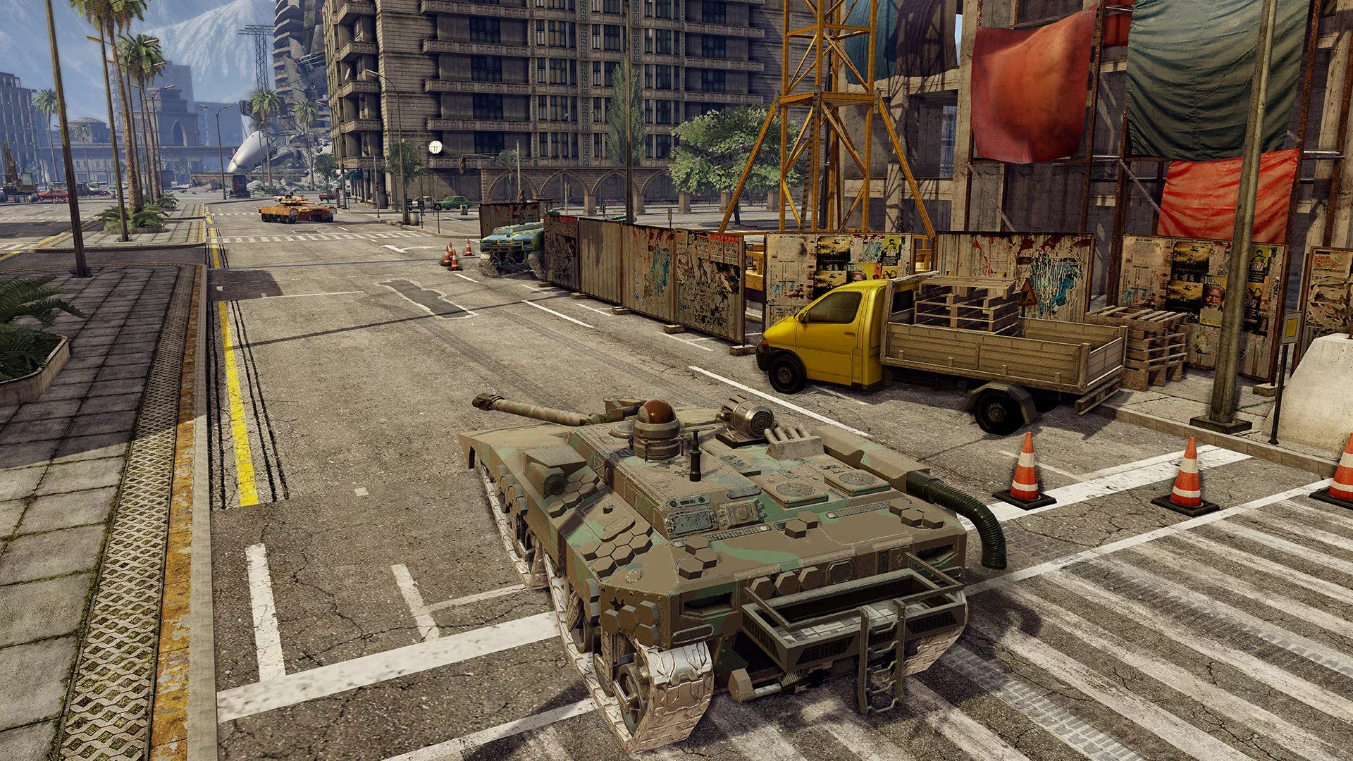 Изображение игры: Infinite Tanks