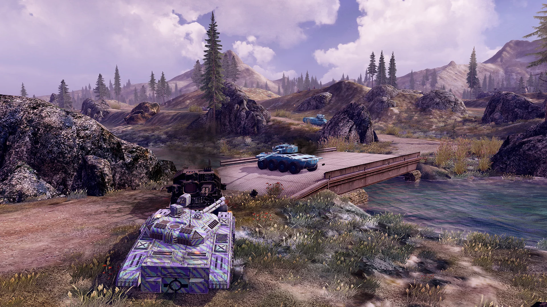 Изображение игры: Infinite Tanks