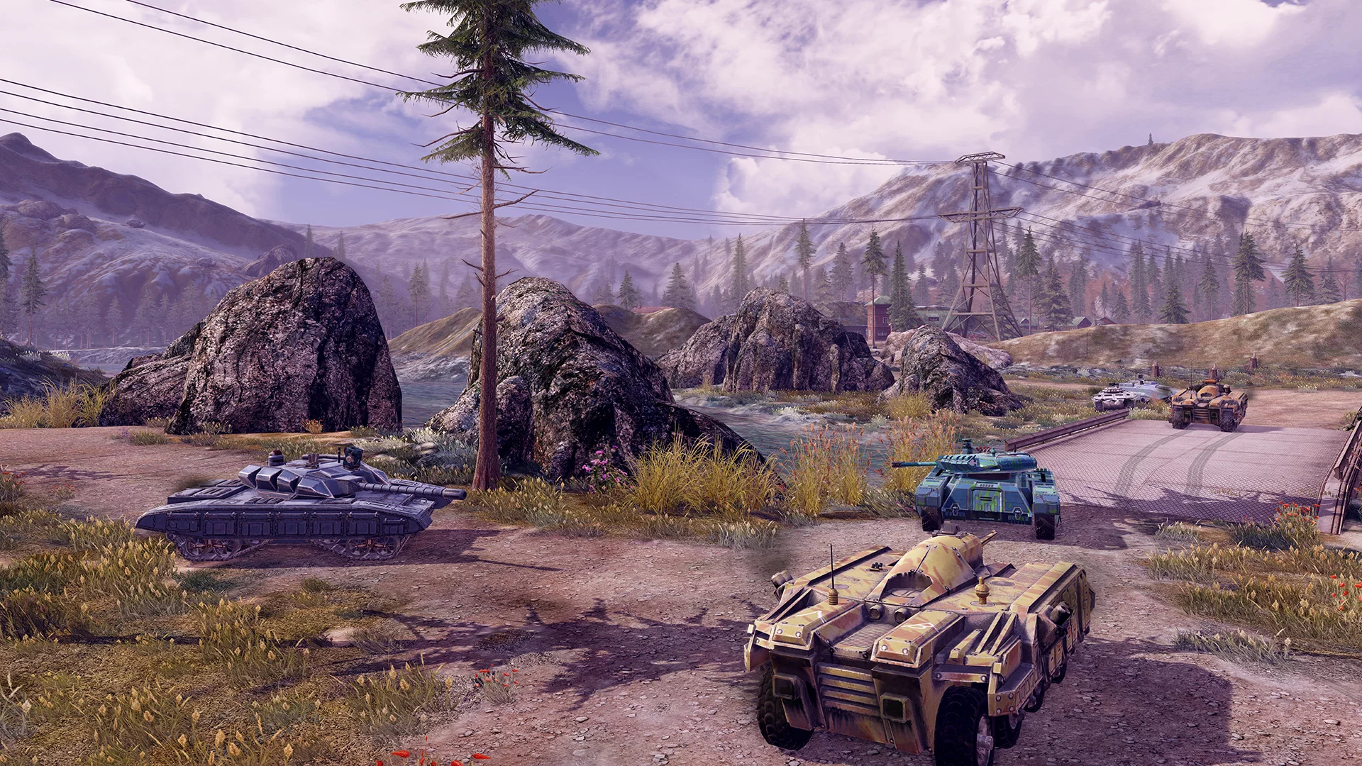 Изображение игры: Infinite Tanks
