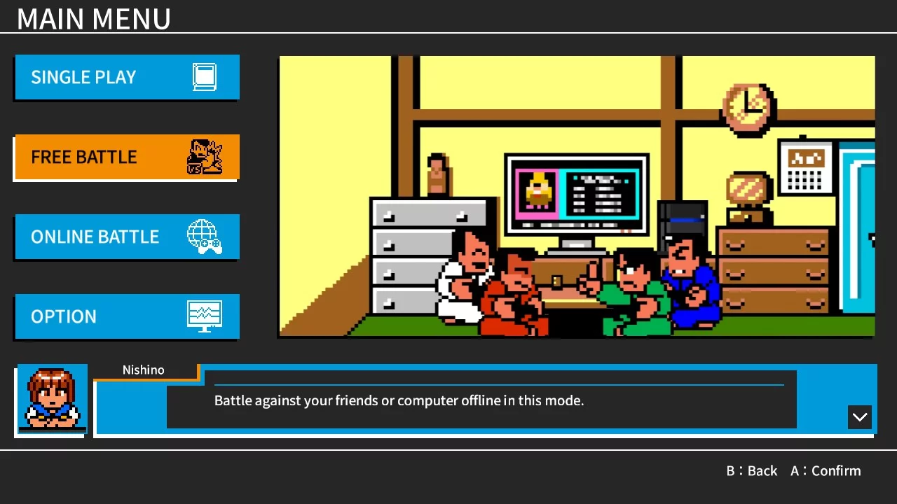 Изображение игры: River City Melee : Battle Royal Special