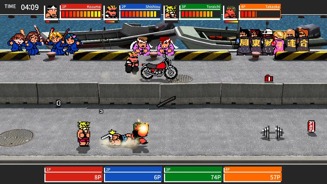 Изображение игры: River City Melee : Battle Royal Special