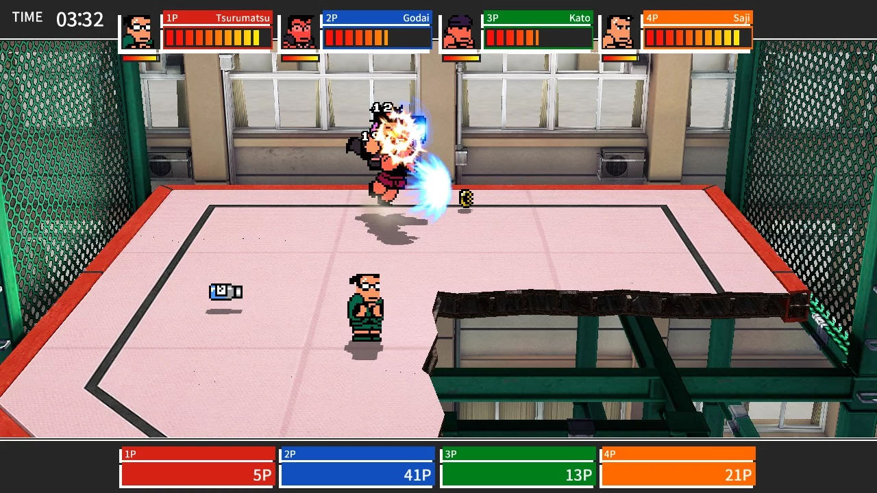 Изображение игры: River City Melee : Battle Royal Special