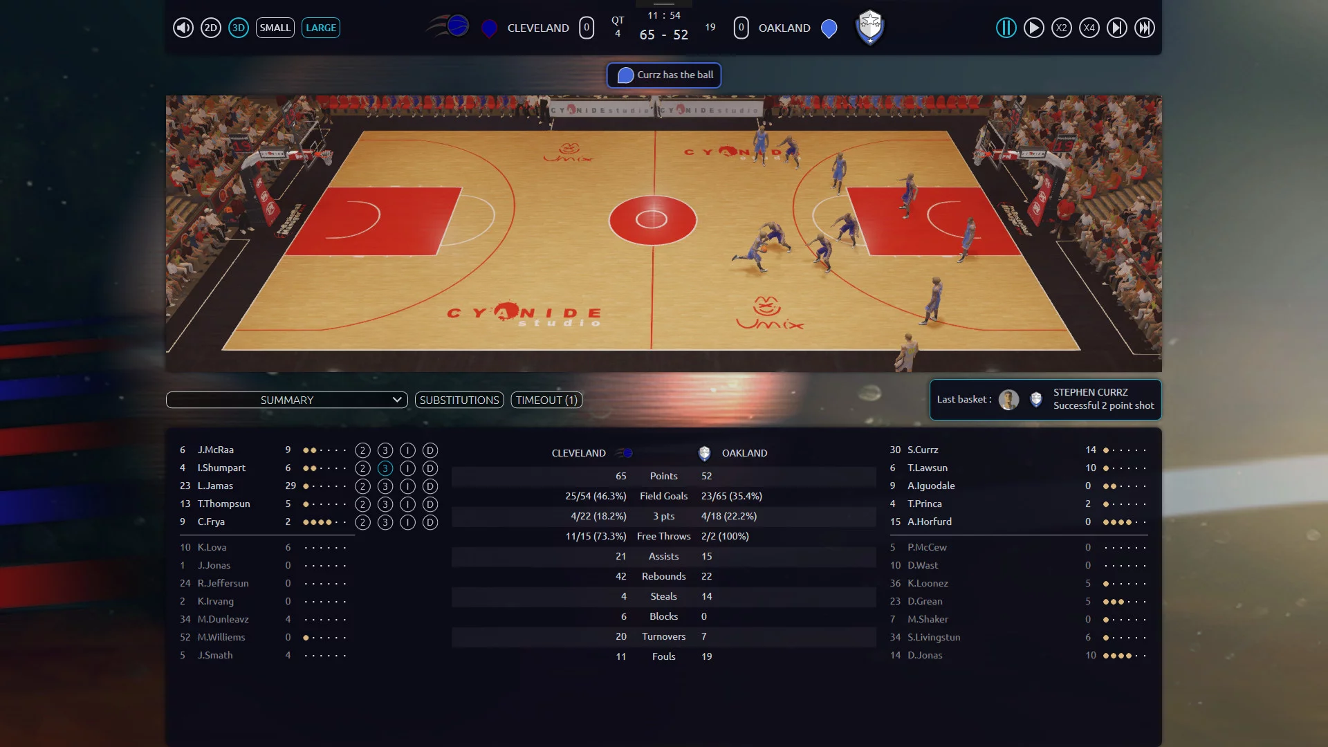 Изображение игры: Pro Basketball Manager 2017