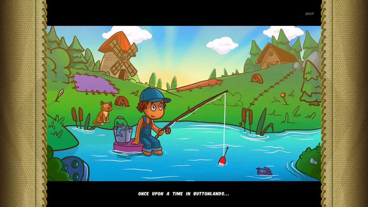 Изображение игры: Button Tales