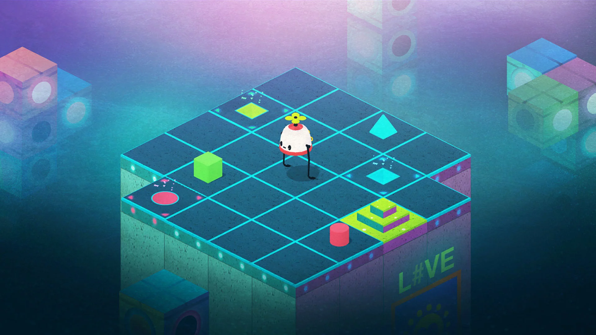 Изображение игры: Roofbot
