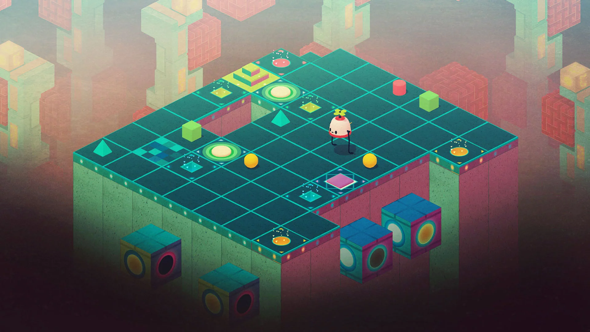 Изображение игры: Roofbot