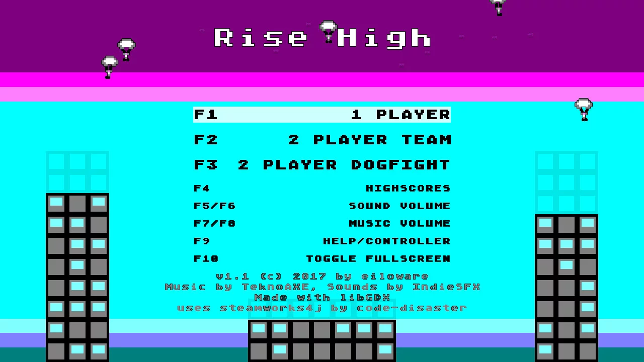 Изображение игры: Rise High