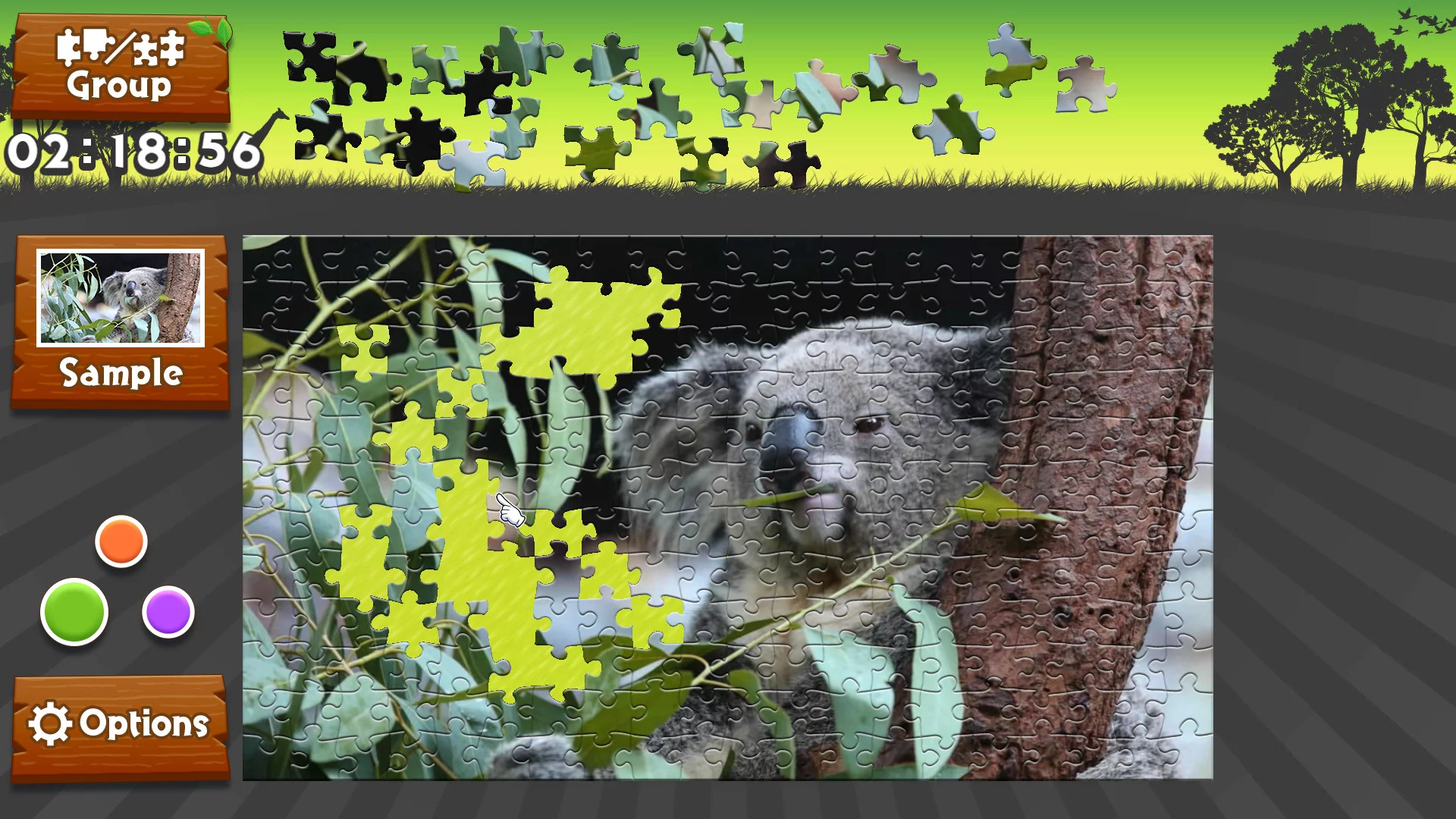 Изображение игры: Wild Animals - Animated Jigsaws