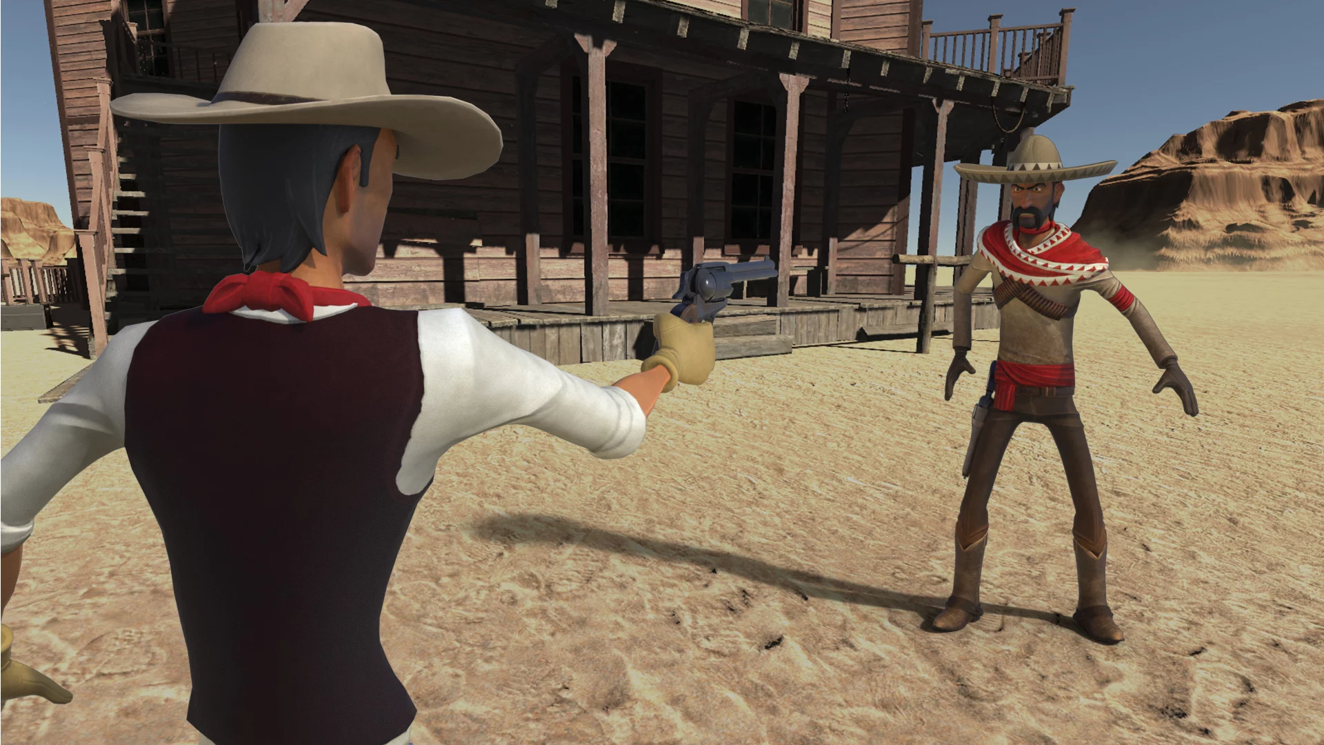 Изображение игры: Unforgiven VR
