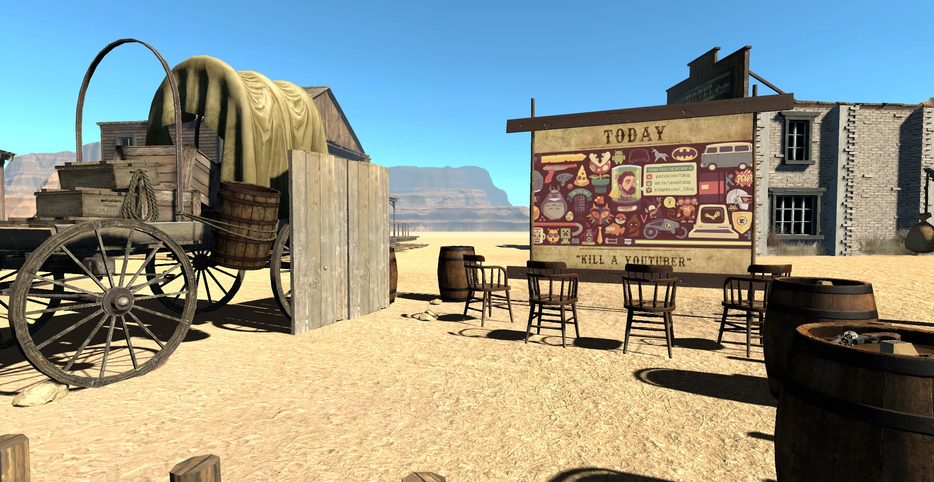 Изображение игры: Unforgiven VR