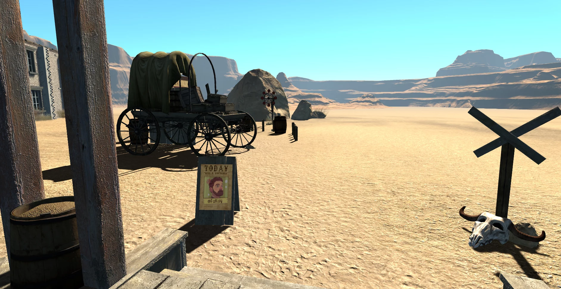 Изображение игры: Unforgiven VR