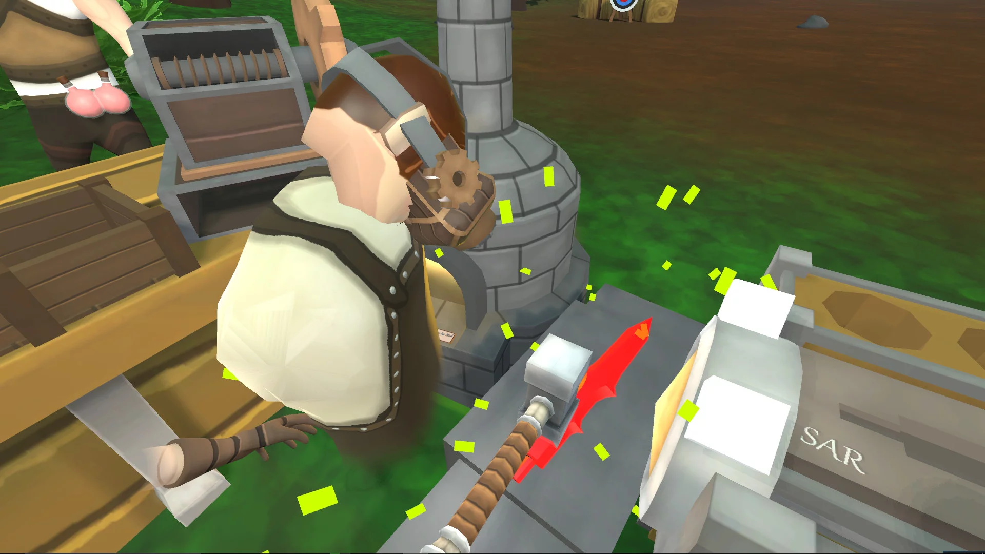 Изображение игры: Craft Keep VR