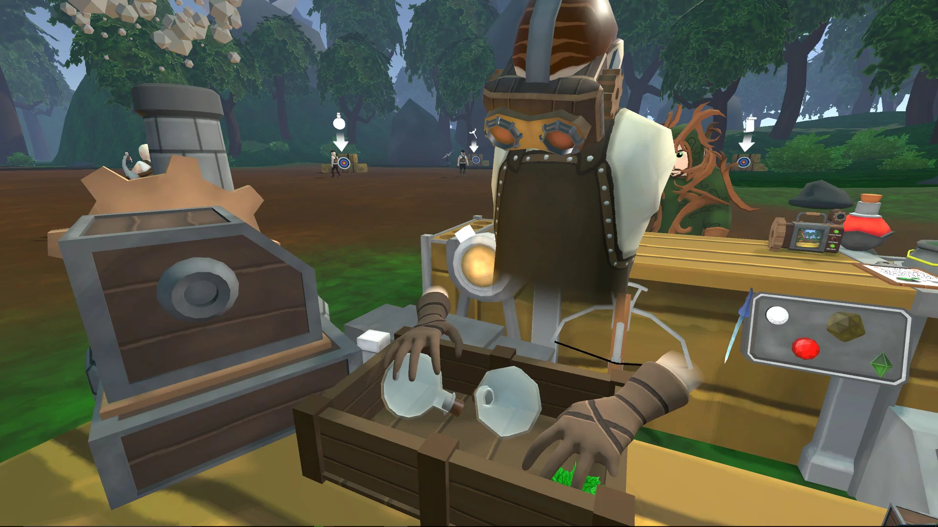 Изображение игры: Craft Keep VR
